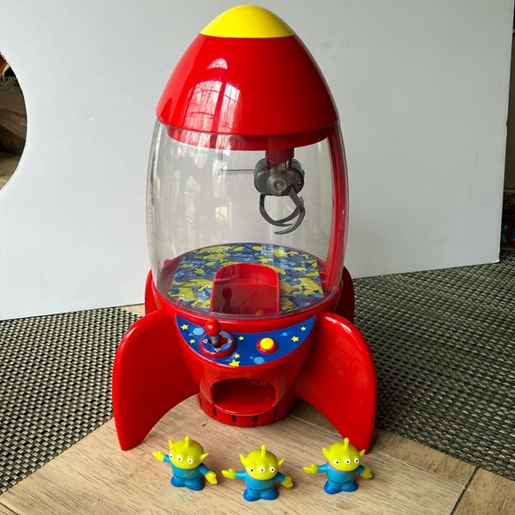 Disney Toys Vintage Disneytoy Story Space Crane Pizza Arcade Claw